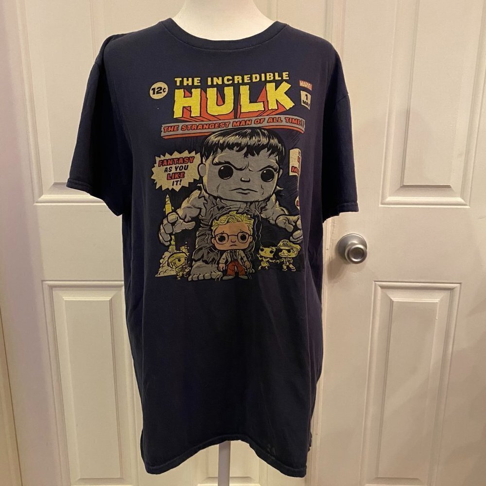 Funko Pop! Marvel: THE INCREDIBLE HULK Collector Corps T-Shirt Medium